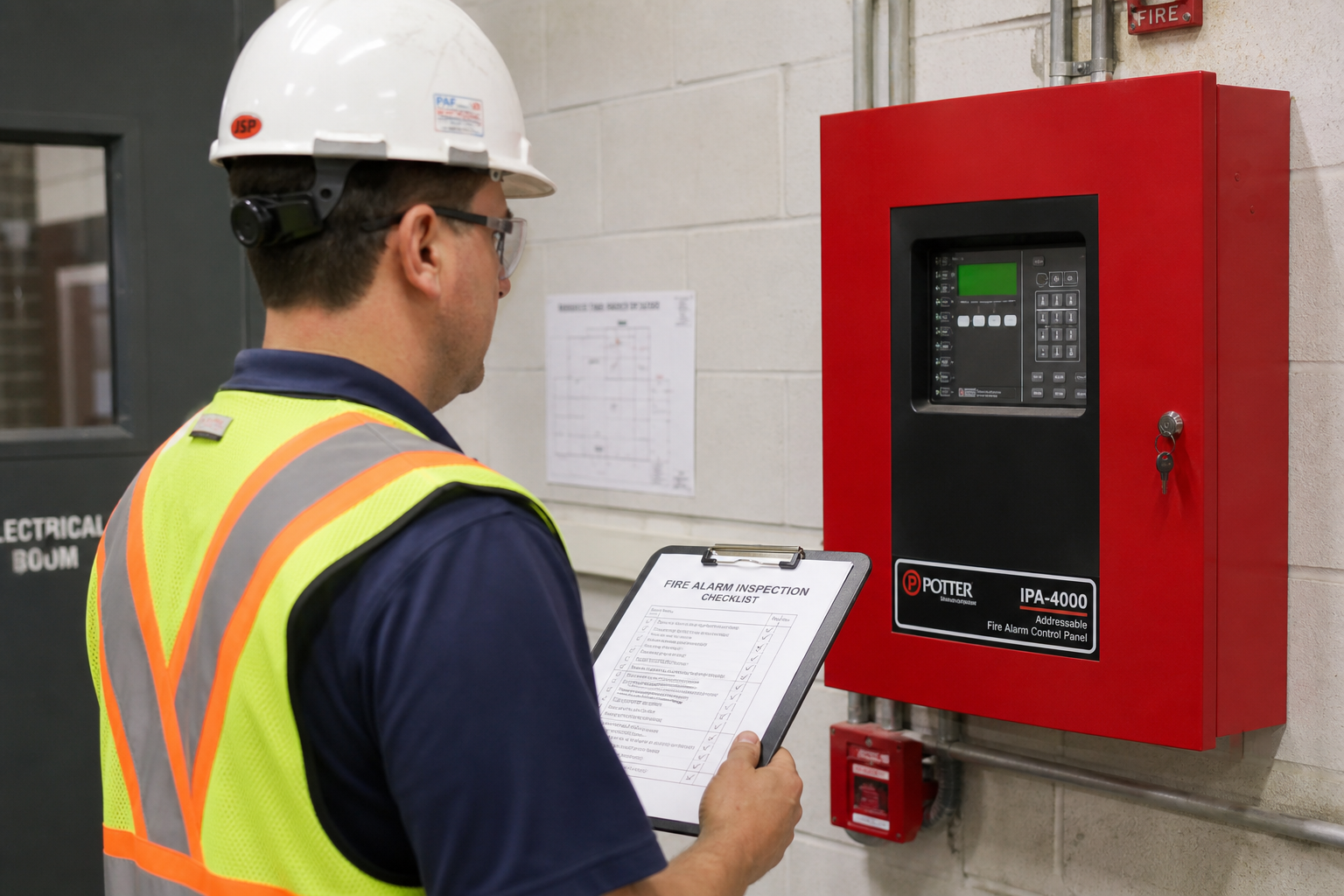 Civil Defense certification and inspection