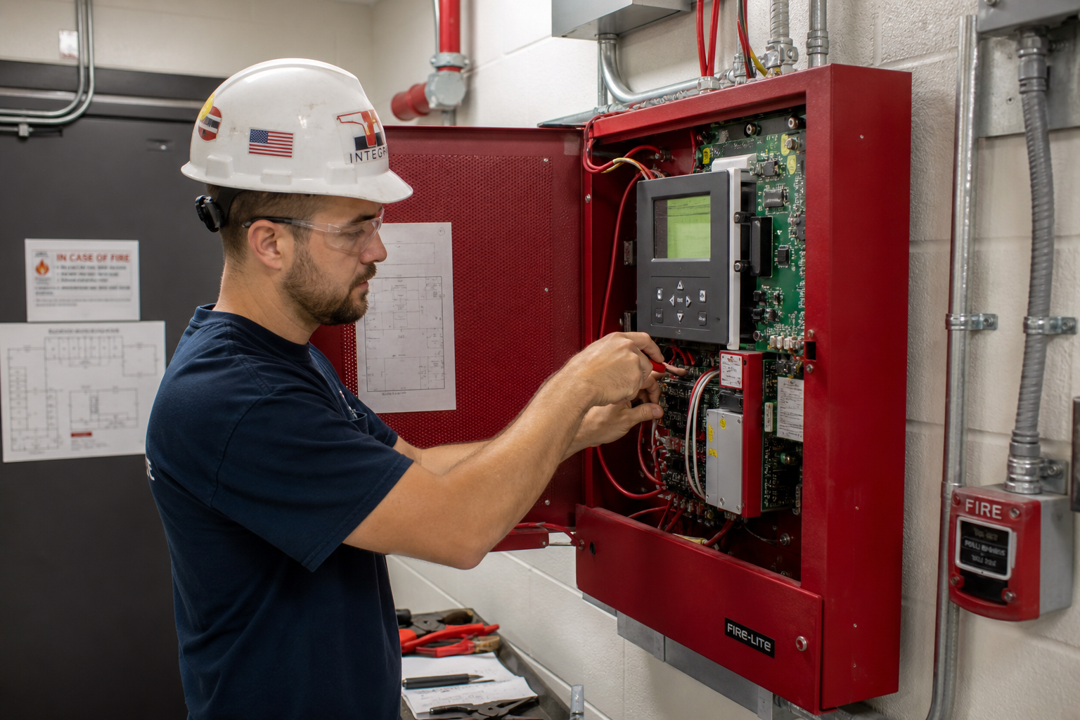 Fire system retrofit and upgrade